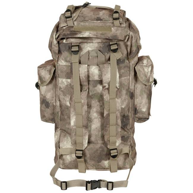 BW COMBAT BACKPACK - ALUMINIUM ROD - 65 L - MFH® - HDT CAMOUFLAGE