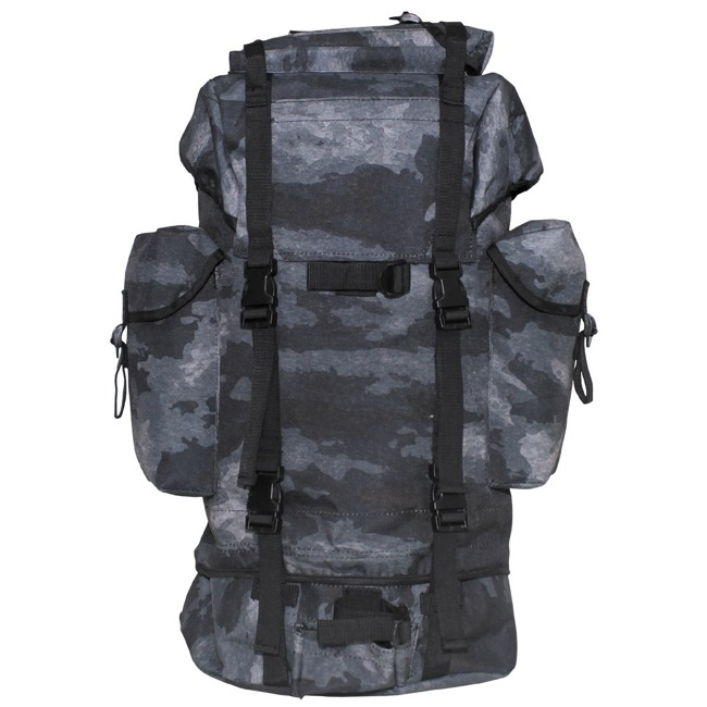 BW COMBAT BACKPACK - ALUMINIUM ROD - 65 L - MFH® - HDT-LE CAMOUFLAGE