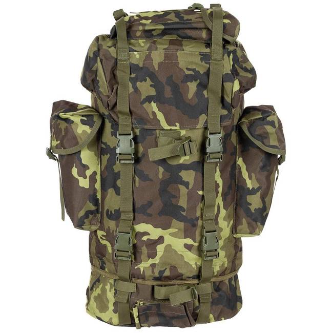 BW COMBAT BACKPACK - ALUMINIUM ROD - 65 L - MFH® - M95 CZ CAMO