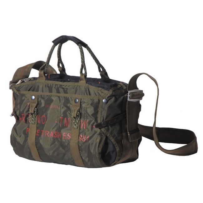 Bag, nylon "PT", big, OD green