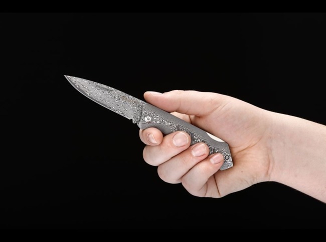 Böker Plus Damascus Dominator Pocket knife