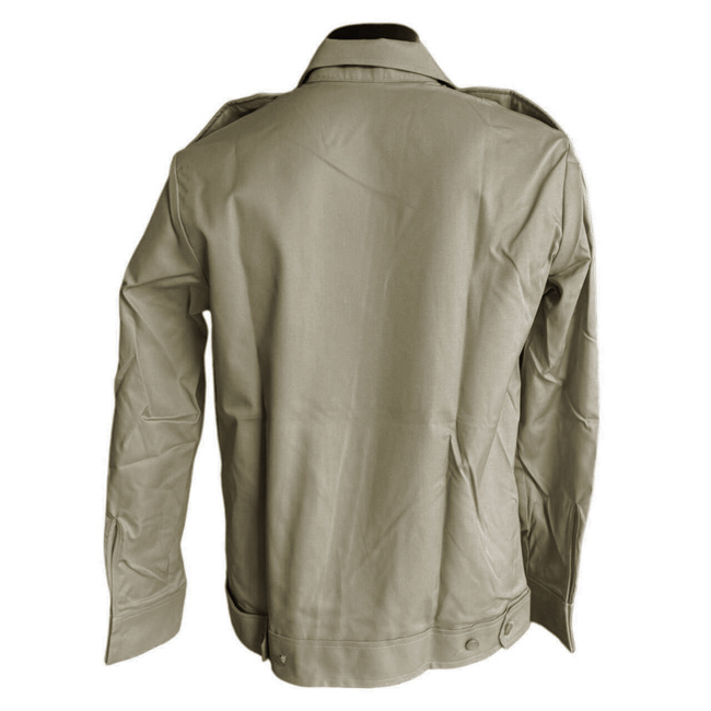 CADRES SHIRT WITH POCKETS, EPAULETTES AND BAND AT THE HEM - KHAKI