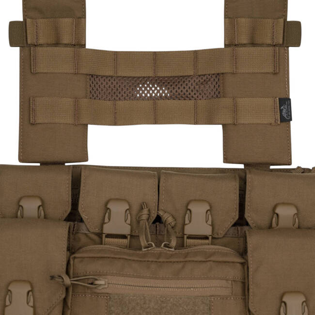 CHEST PANEL - GUARDIAN - CORDURA - MOLLE/PALS - BLACK - HELIKON-TEX