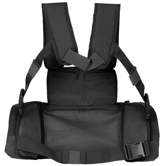 CHEST RIG - "MISSION" - MFH® - BLACK