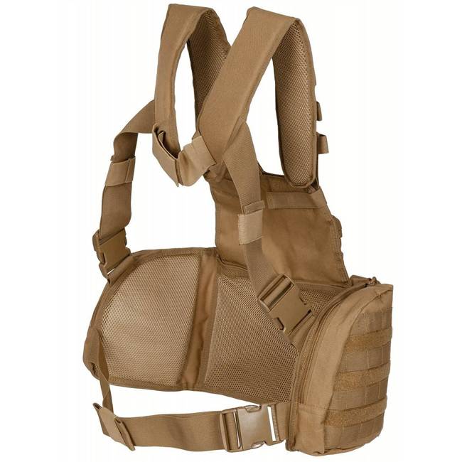 CHEST RIG - "MISSION" - MFH® - COYOTE TAN