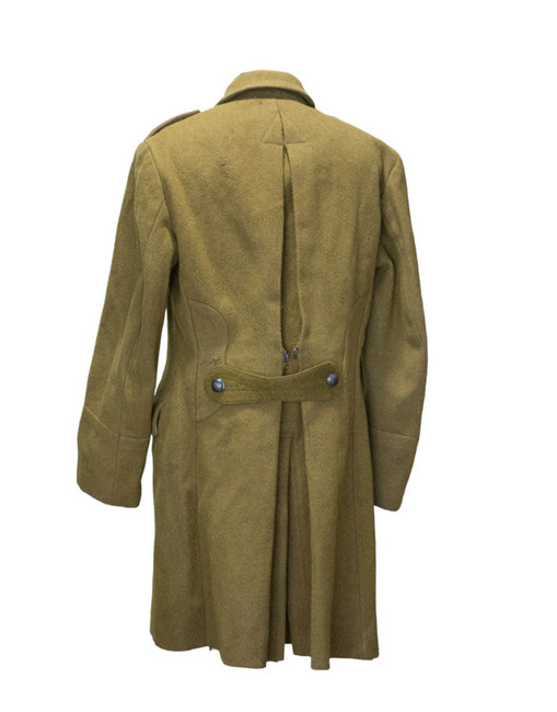 CLOTH TRENCH COAT ROMANIAN MILITARY SURPLUS OLIVE LIKE NEW