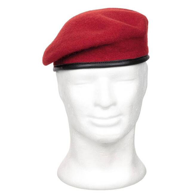 COMMANDO BERET, RED - MFH