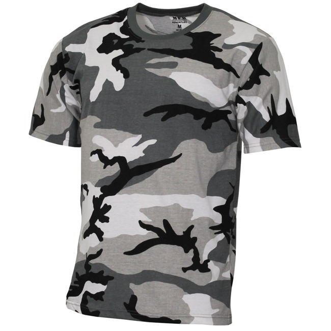 COTTON T-SHIRT - "STREETSTYLE" -  AMERICAN ARMY STYLE - MFH® - URBAN