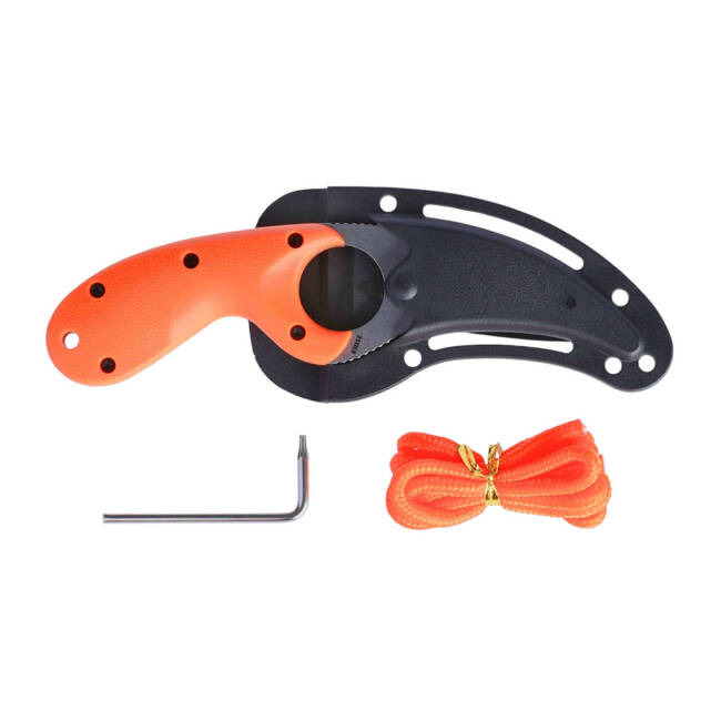 CRKT Bear Claw GRN orange knife