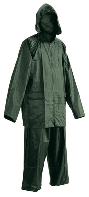 Cerva Carina rain suit - Green