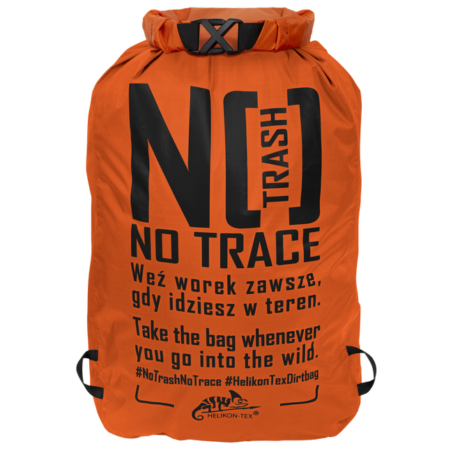 DIRT BAG - 10 L - Helikon-Tex® - ORANGE/BLACK