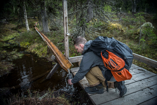 DIRT BAG - 10 L - Helikon-Tex® - ORANGE/BLACK