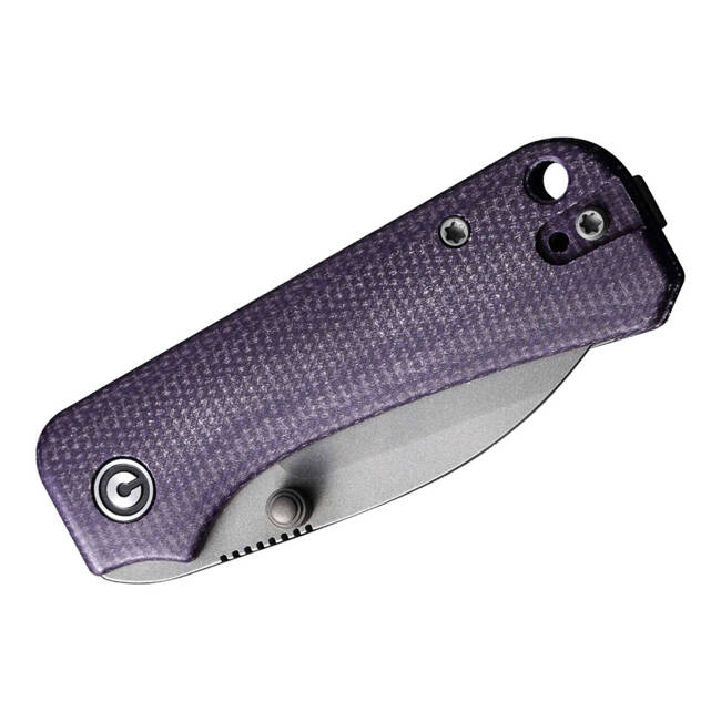 EDC KNIFE BABY BANTER WHARNCLIFFE MICARTA PURPLE - CIVIVI