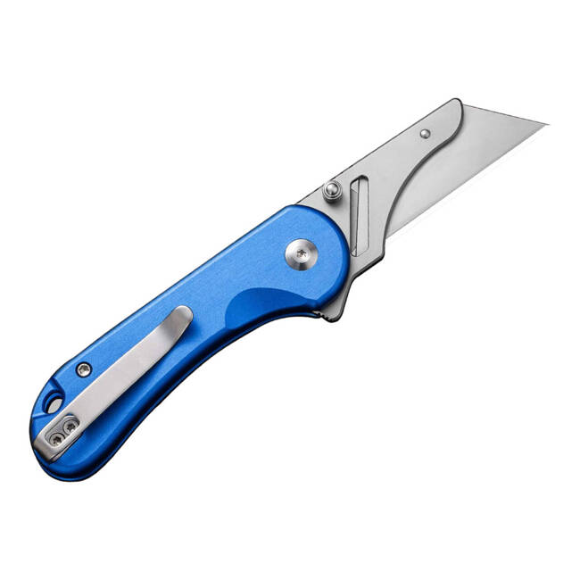 EDC KNIFE ELEMENTUM UTILITY ALUMINUM BLUE - CIVIVI