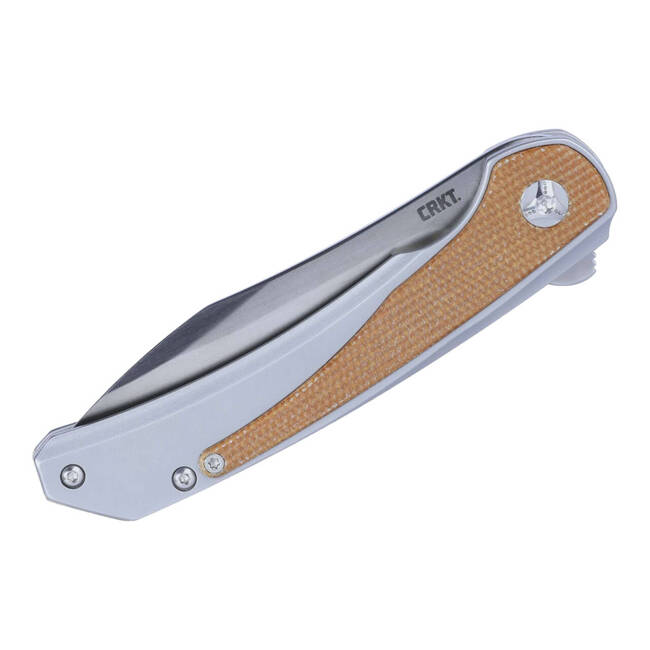 EDC KNIFE PADAWAN FRAME LOCK MICARTA NATURAL - CRKT