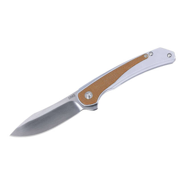 EDC KNIFE PADAWAN FRAME LOCK MICARTA NATURAL - CRKT