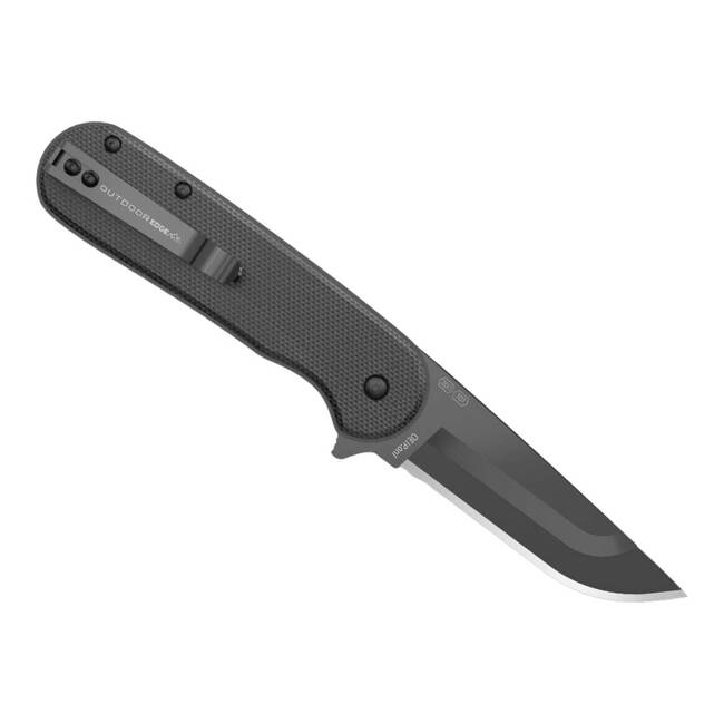 EDC KNIFE RAZOR VX3 3.0" G10 ALL BLACK - OUTDOOR EDGE