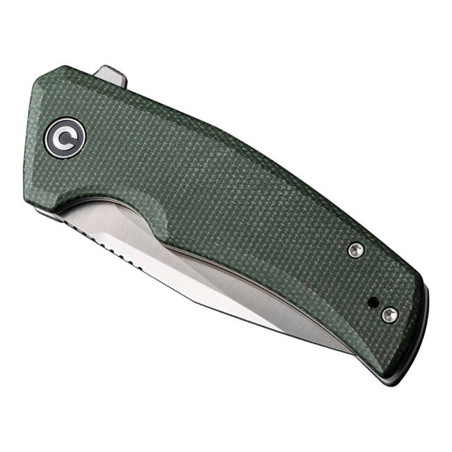 EDC KNIFE REGULATRON MICARTA GREEN - CIVIVI