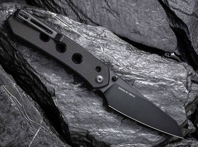 EDC KNIFE VISION FG G10 ALL BLACK - CIVIVI