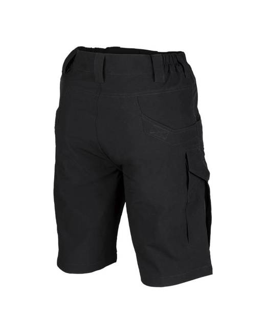 ELASTIC ASSAULT SHORTS - Mil-Tec® - BLACK