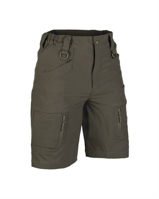 ELASTIC ASSAULT SHORTS - Mil-Tec® - RANGER GREEN