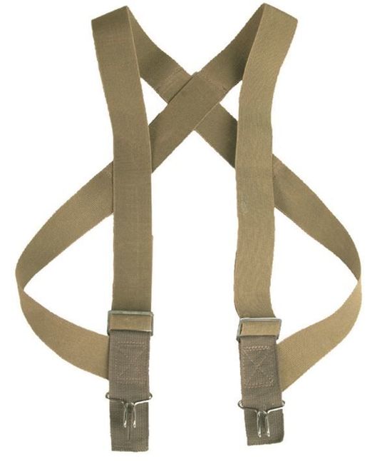 ELASTIC SUSPENDERS - Mil-Tec® - COYOTE