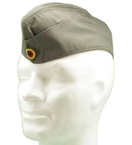 FIELD CAP - MILITARY SURPLUS FROM GERMAN ARMY - GREY - LIKE NEW