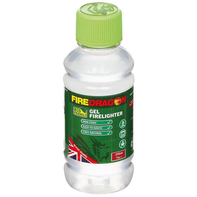 FIRELIGHTER GEL, FIREDRAGON - 200 ML - MFH