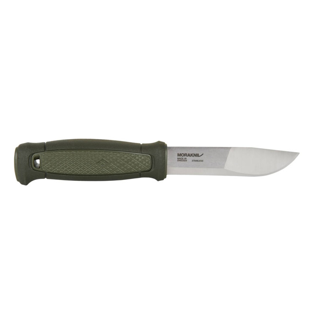 FIXED BLADE KNIFE - KANSBOL - STAINLESS STEEL - MORAKNIV® - OLIVE GREEN