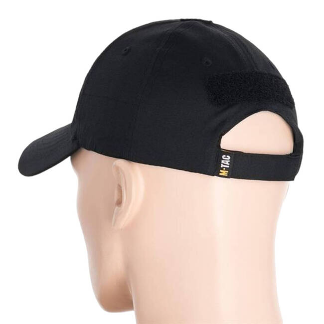 FLEX RIP-STOP BASEBALL CAP - BLACK - M-TAC