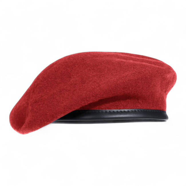 FRENCH STYLE BERET - PENTAGON - RED