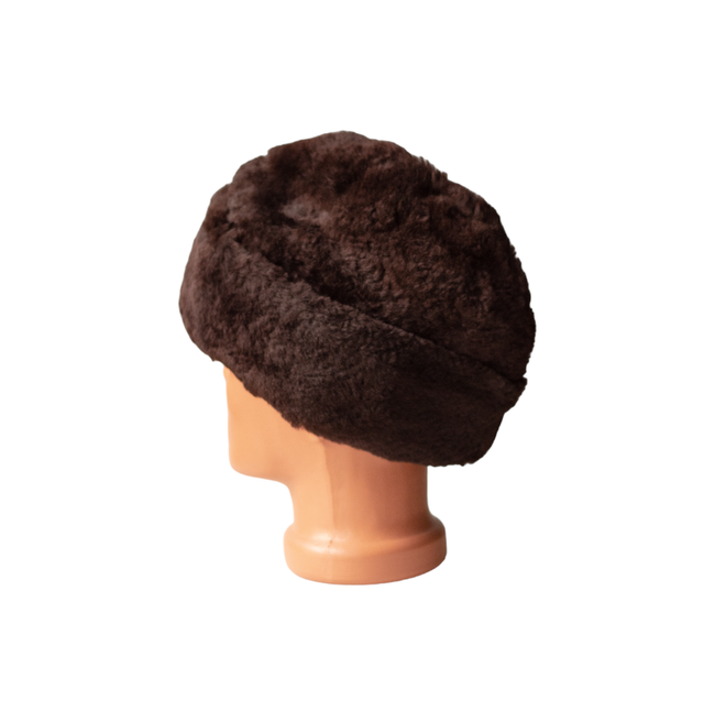 Fur hat, Cold War era, Romanian Army Surplus - Brown