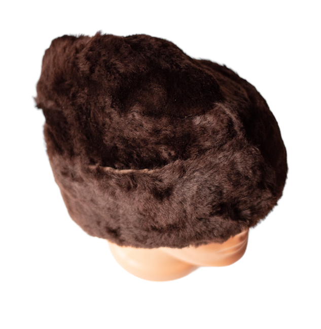 Fur hat, Cold War era, Romanian Army Surplus - Brown