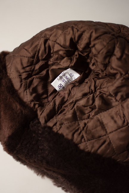 Fur hat, Cold War era, Romanian Army Surplus - Brown