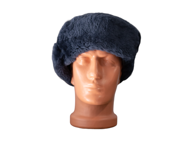 Fur hat, Cold War era, Romanian Army Surplus - Dark blue