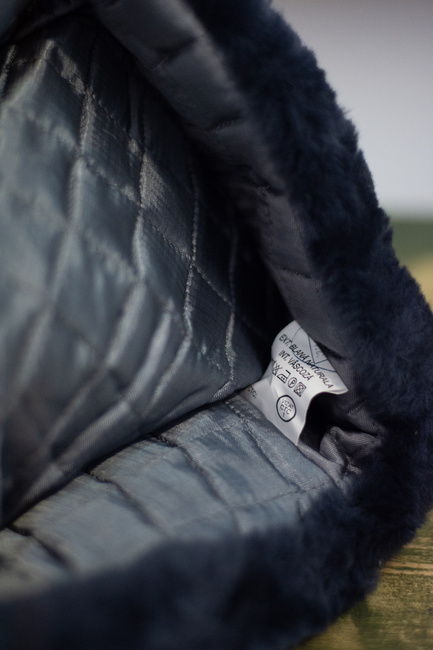 Fur hat, Cold War era, Romanian Army Surplus - Dark blue