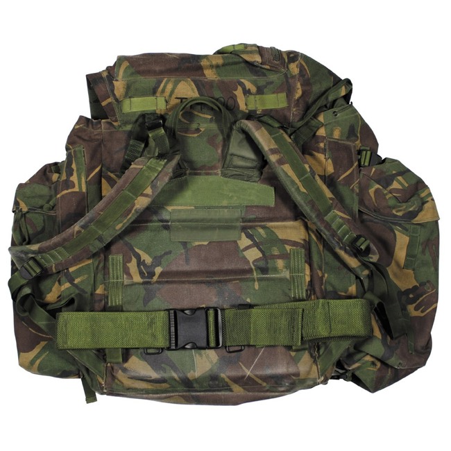 GB BACKPACK - "PLCE SHORT" - 70 L - DPM CAMO - MILITARY SURPLUS - USED