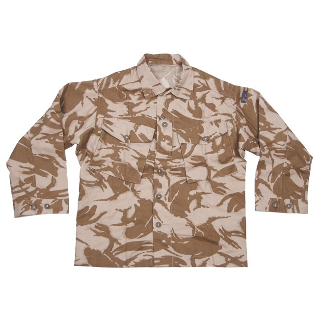 GB COMBAT JACKET - "TROPICAL" - DPM DESERT - LIKE NEW