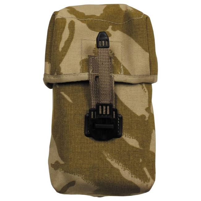 GB POUCH "MOLLE" - WATER BOTTLE - DPM DESERT - USED