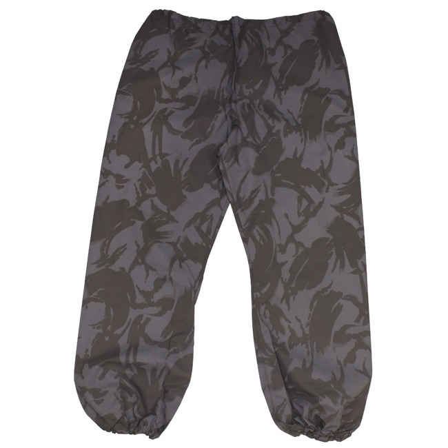 GB RAIN PANTS - MVP - 3 LAYER LAMINATE - BLACK DYED - LIKE NEW