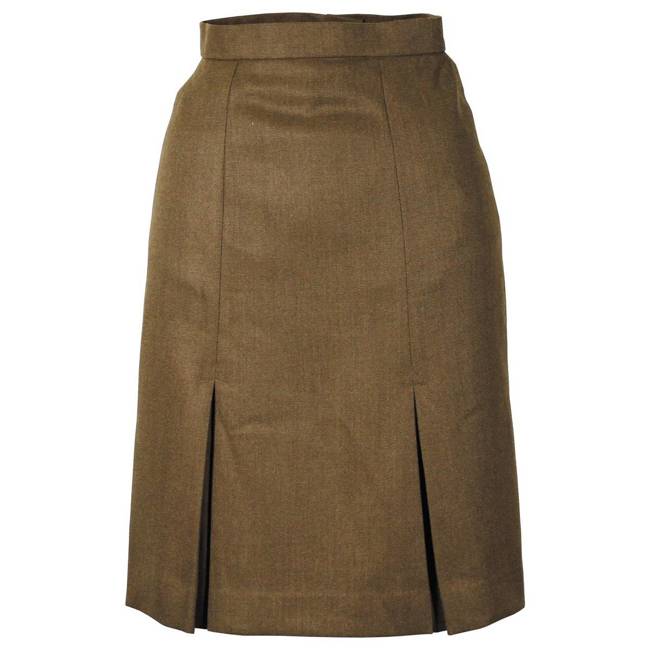 GB UNIFORM SKIRT - BROWN - LIKE NEW