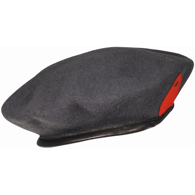 GB beret, grey, like new