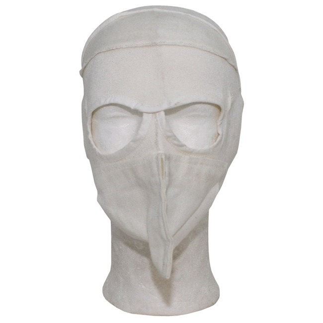 GB face mask, "Arctic MK2", white, like new