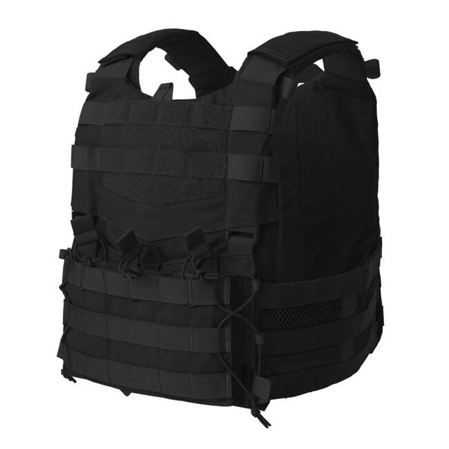 GUARDIAN MILITARY VEST, BLACK - HELIKON