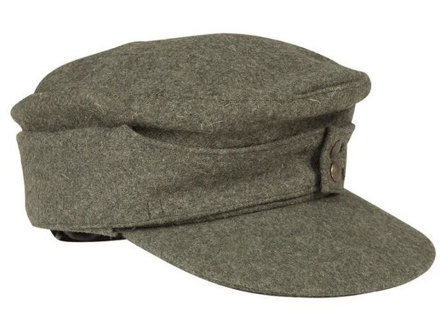 German WWII Field Grey M43 cap - repro