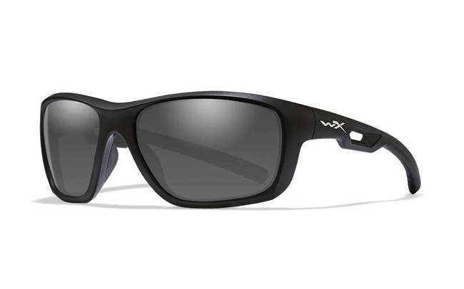 Glasses ASPECT Smoke Grey Matte Black Frame