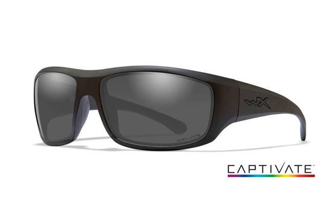 Glasses - Wileyx - OMEGA - Captivate Smoke Grey Matte Black Frame