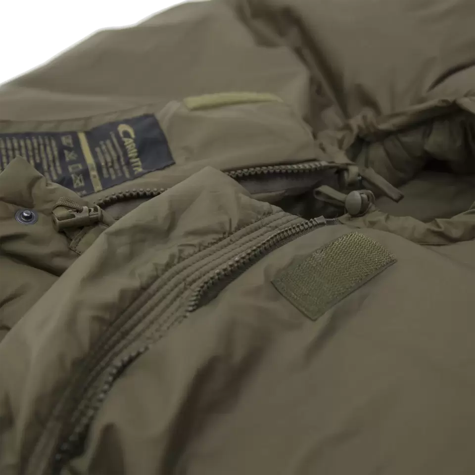 HIGH PERFORMANCE WINTER SLEEPING BAG - OLIVE GREEN - DEFENCE 6 - CARINTHIA