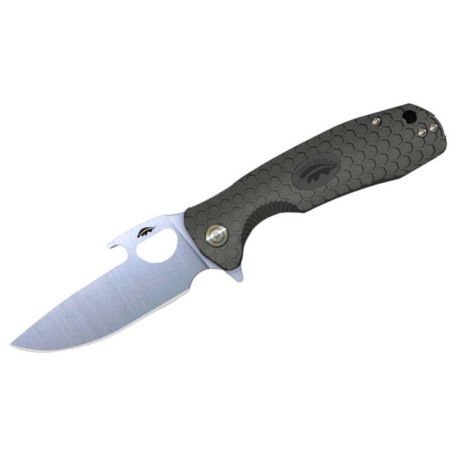 Honey Badger - BLACK 14C28N DP - LARGE - OPENER POCKET KNIFE