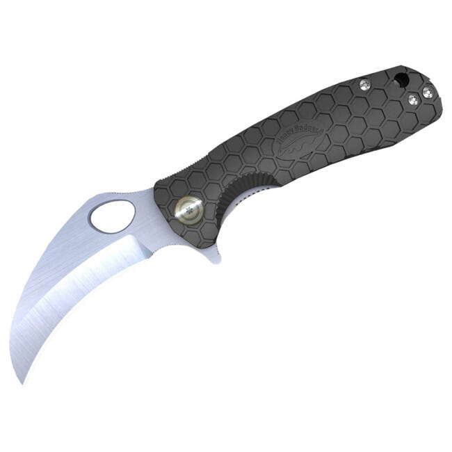 Honey Badger - BLACK PLAIN - SMALL - CLAW POCKET KNIFE